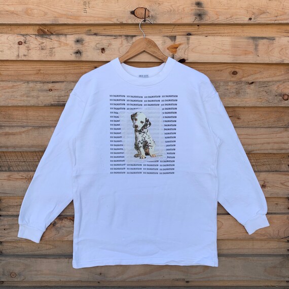 Vintage 90's 101 Dalmatians Sweatshirt 101 Dalmati