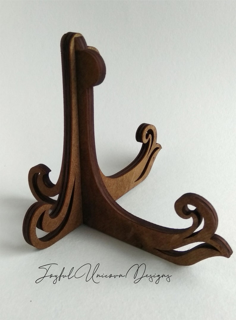 Wood Easel Stand SVG Ready File Laser Cut File Etsy