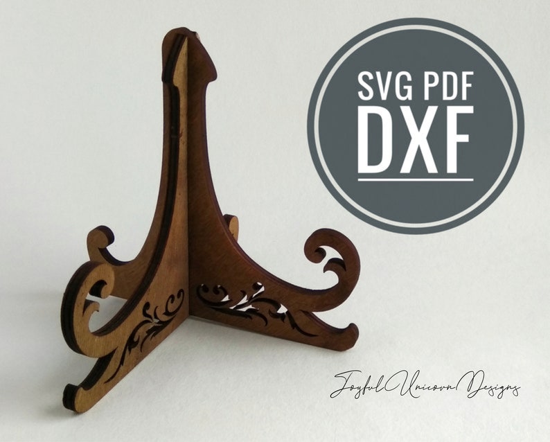 Easel Stand SVG Ready File Laser Cut File Easel Etsy