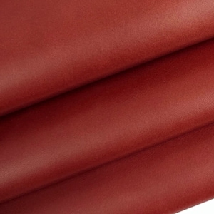 Pelle di vitello grana fine Nova Red Ochre