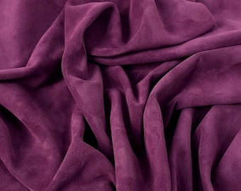 Purple Passion Arenal Soft Suede Leather