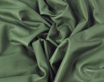 Forro de cuero puro y suave de primera calidad, color verde bronce