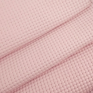 Zilverroze mandgolf reliëf premium textuurleer