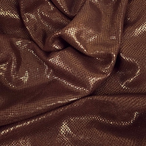Bronze Tallin Metallic Leather