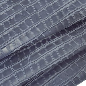 Grisaille Crocodile Alligator Leather Embossed Texture Amazing Relief LFC 1982