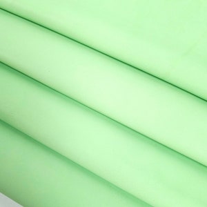 Forro de piel pura suave de primera calidad color fresno verde