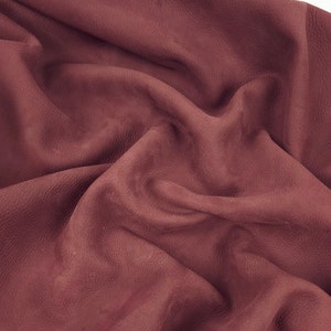Andorra Victoria Embossed Milled Waterproof Soft Nubuck Leather