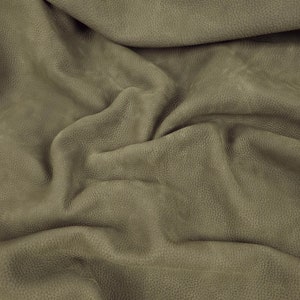 Major Brown Victoria Embossed Milled Waterproof Soft Nubuck Leather