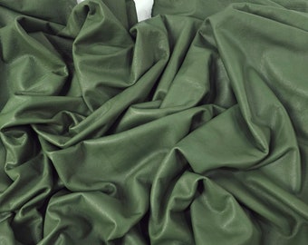 Bronze Green Premium Soft Pure Lining Leather