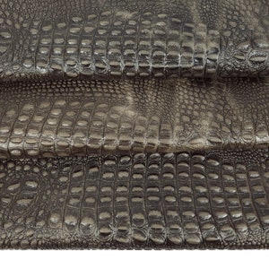 Carafe Crocodile Alligator Leather Embossed Texture Amazing Relief 0Z 2018