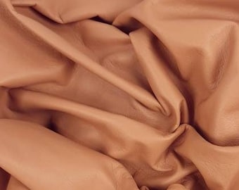 Hazel Monox Natural Thin Ultra Soft Premium Nappa Leather
