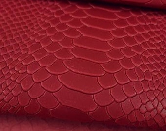 Fuchsia Anaconda Embossed Amazing Relief Snake 0Z 1988
