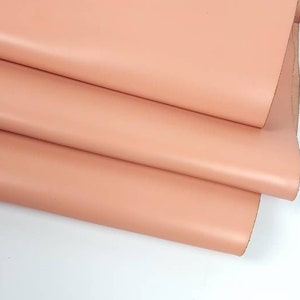 Pink Sand Eternity Silky Luxurious Semi Shine Aniline Leather