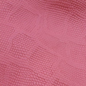 Baby Pink Soft Snake 2020 Geprägtes Leder