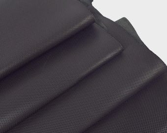 Black Piccoli Semi Perforated Leather (Not Leaked)