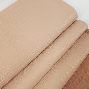 Pastry Shell Crocodile Alligator Leather Embossed Texture Amazing Relief OZ 2018 V2