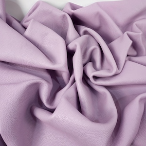 Rosa Lavanda Dominica Impermeabile Pebble Dollar Stampa Corpo Rotondo Pelle Pieno Fiore Naturale Tinta Intera