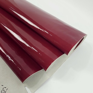 Rio Red Soft Premium Patent Varnished Leather