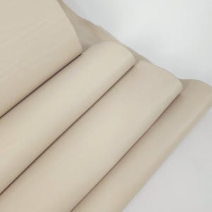 Pelle di vitello pieno fiore di qualità premium Eggnog