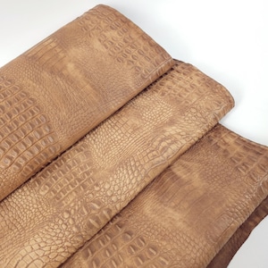 Sandstorm Vintage Pull Up Crocodilo Couro de Jacaré Textura em Relevo Amazing Relief OZ 2018 V2