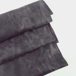 Shale Crazy Horse Vintage Pull Up Rustic Leather