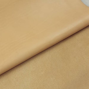 Nature Beige volnerf dikke aniline (2,0/2,2 mm)