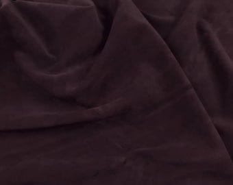 Dark Burgundy Berlin Waterproof Suede Leather