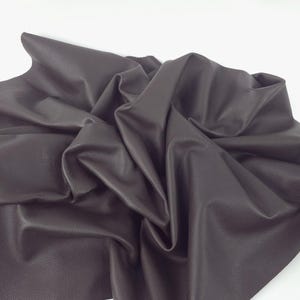 Pelle nappa naturale pieno fiore morbida macinata a macchina Modena Coffee Bean