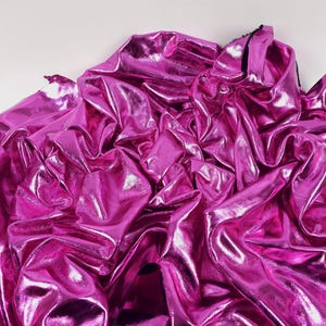 Rosa 7609 Metallic Kalbsleder