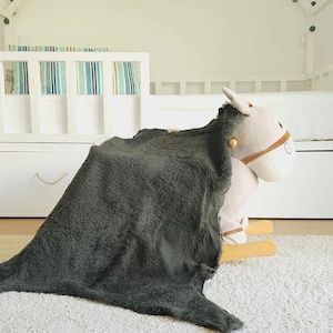 Beetle Genuine Curly Sheepskin Fur Rug Skin Hide