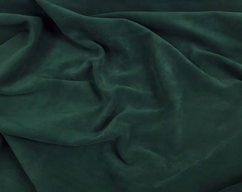 Green Sea Tangle Arenal Soft Suede Leather