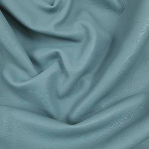 Pelle nappa pieno fiore goffrata impermeabile Trooper Lyra con finitura anilina!