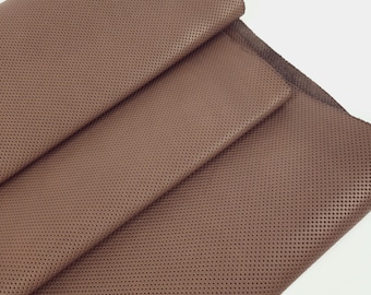 Medium Brown Piccoli Semi Perforated Leather (Not Leaked)