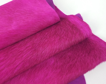 Pelo de bezerro Cavallino rosa em couro de couro