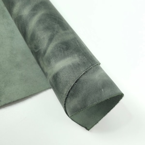 Silver Pine Crazy Horse Vintage Pull Up Rustic Thick Leather (2.0/2.2 mm)