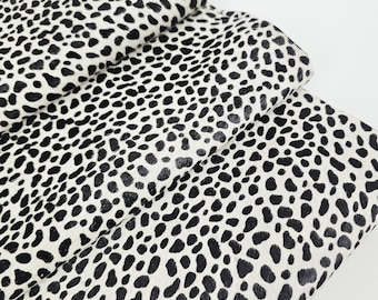 Baby Panther Cavallino Calfskin Hair on Hide Leather