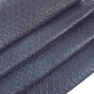 Dark Slate Snake Leather Embossed Texture Amazing Relief LFC 2023