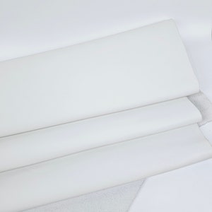 Maschera bianca Pelle spugnosa liscia pieno fiore naturale ultra morbida