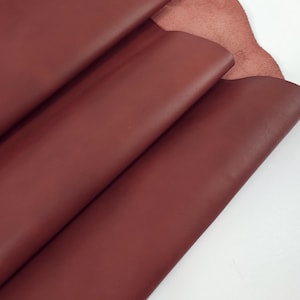 Fodera in morbida pelle pura di prima qualità color paprika affumicata