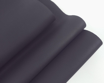 Jet Black Micoli Matte Semi Perforated Leather (Not Leaked)
