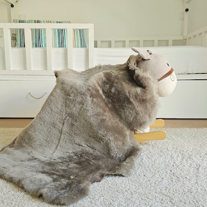 Sage Genuine Sheepskin Fur Rug Skin Hide (Thick Hair)
