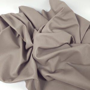 Pelle nappa naturale pieno fiore morbida macinata Modena grigio talpa