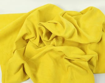 Empire Yellow Berlin Lux Soft Suede Leather