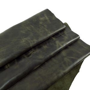 Cuir semi-brillant Forest Night Ciclone Hot Pull Up