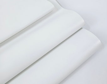 White Full Grain Aniline Soft Spongy Leather