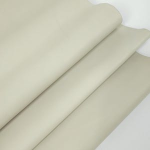 Pelle di vitello pieno fiore di qualità premium color argento verde