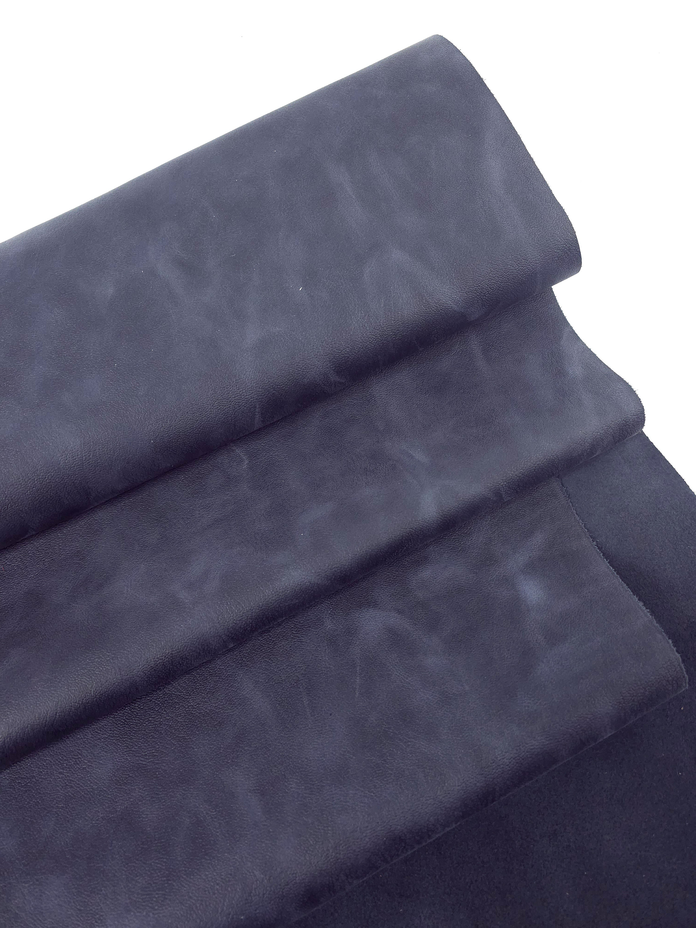 Parisian Night Buffalo Full Grain Pull Up Leather
