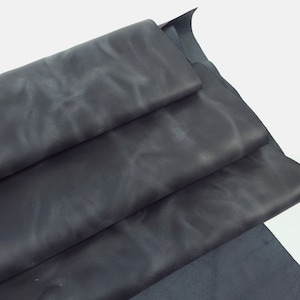 Dark Slate Arizona Vintage Pull Up Rustic Leather