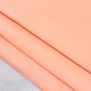 Forro de piel de becerro Salmon Lux (0,7/0,9 mm)
