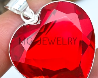 Decoro Natalizio Da Appendere A Forma Di Cuore | Nuvole Di Stoffa - Foto 5